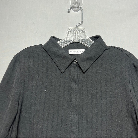 Patrizia Luca Black Long Sleeve Dress - Picture 2 of 15